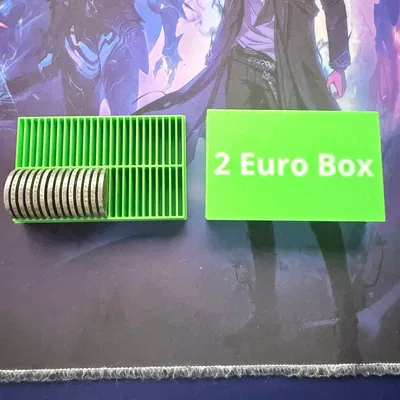 Hộp đựng tiền xu €uro