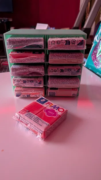 Kệ Sắp Xếp Đất Nặn Polymer FIMO 57g Tiện Lợi - Image 1