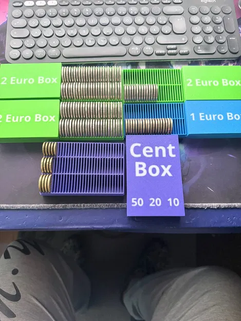 Hộp đựng tiền xu €uro - Image 6