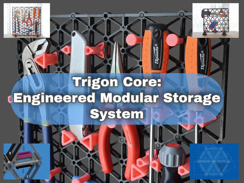Trigon Core: Hệ Lưu Trữ Module Kỹ Thuật (Engineered Modular Storage System) - Image 1