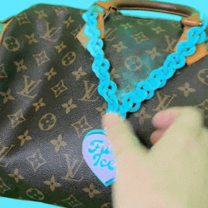 F*ck Ice Bag Charm Fidget Clicker (Charm túi clicker chuỗi hạt)