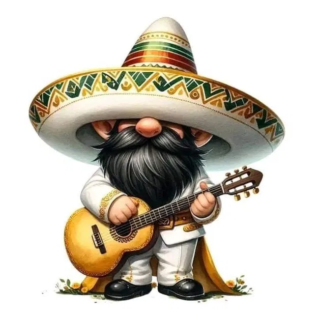 Mô Hình Chú Lùn Mariachi - Tượng Trang Trí In 3D - Image 2