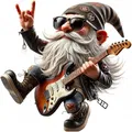Chú Lùn Rocker (Gnome Rocker I) - Tượng Trang Trí "Chất" - Thumbnail 2