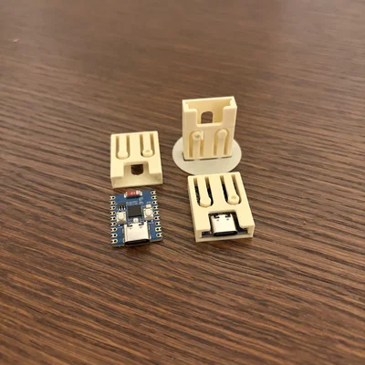 Vỏ hộp ESP32-C3-Zero in 3D nhanh chóng, tiện lợi