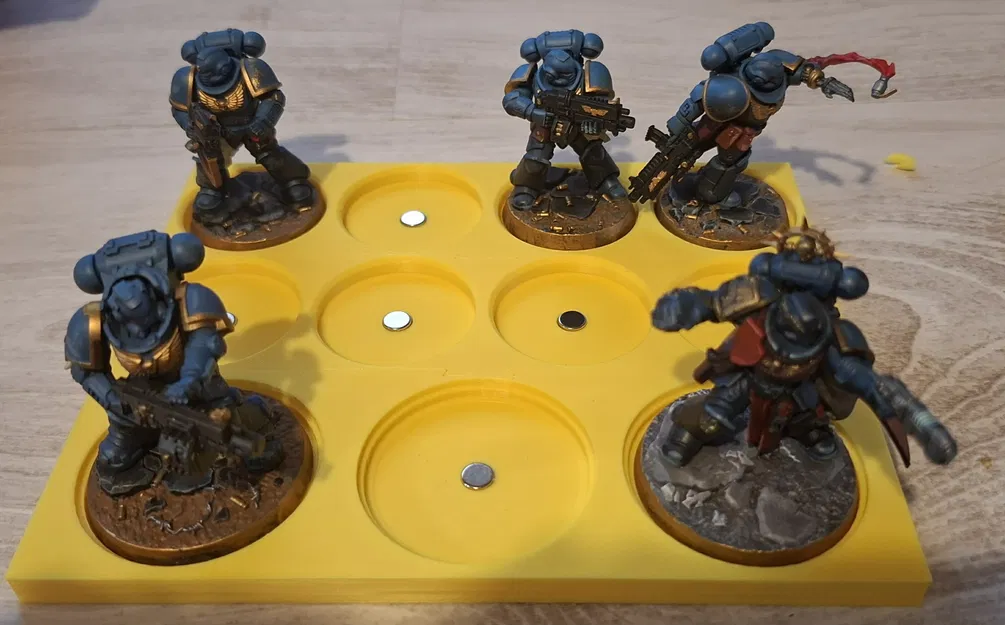 Giá giữ đội Kill Team Warhammer 40k dạng modular, gắn nam châm - Image 1