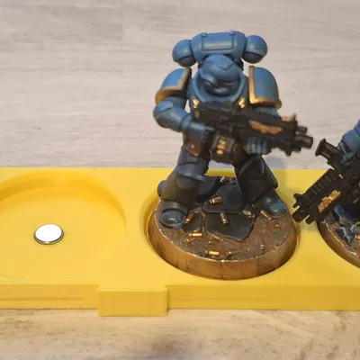 Giá giữ đội Kill Team Warhammer 40k dạng modular, gắn nam châm