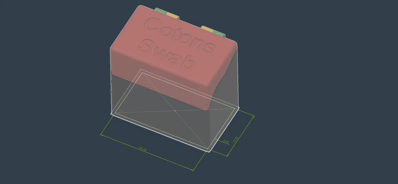 Hộp Đựng Tăm Bông In 3D Tiện Lợi, Sạch Sẽ - Image 4