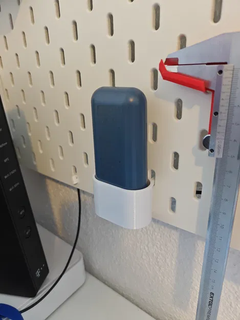 Kệ giữ pin sạc dự phòng Ikea Varmfront 5000mAh cho Skadis - Image 1