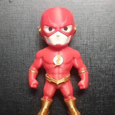 Mô Hình Flash Tí Hon Chibi - Đồ Trang Trí Bàn Làm Việc