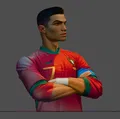 Mô Hình 3D Tượng Cristiano Ronaldo Sân Vườn - Thumbnail 3