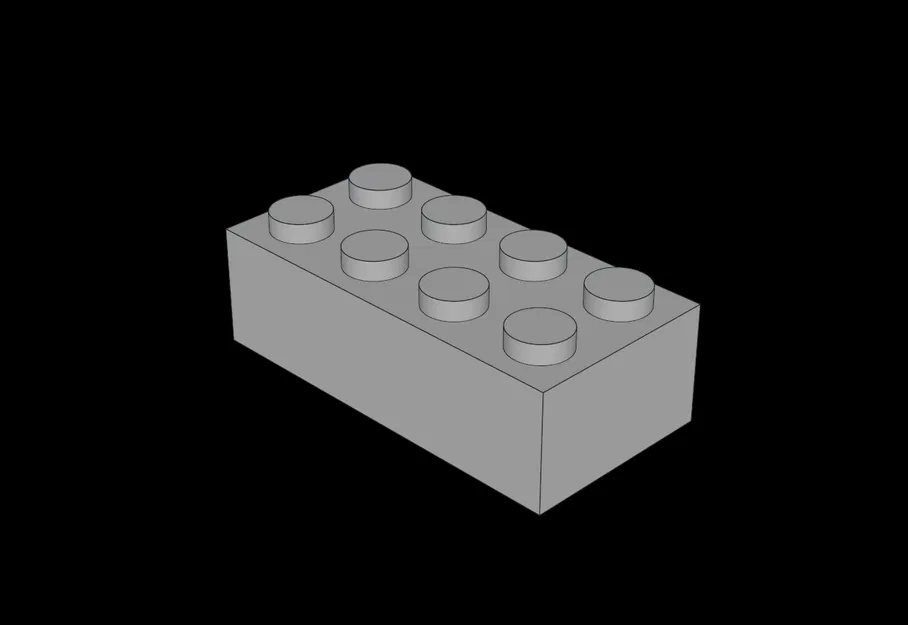 Khối Lego 2x4 Tương Thích Hệ Thống Lego Chuẩn - Image 1