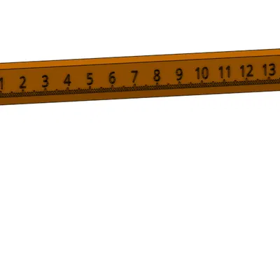 Thước Đo Caliper 15cm In 3D Dễ Dàng