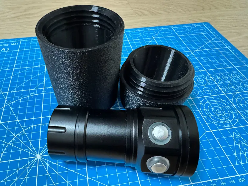 Vỏ bảo vệ đèn pin LED Brett - Chống nước, bền bỉ - Image 1