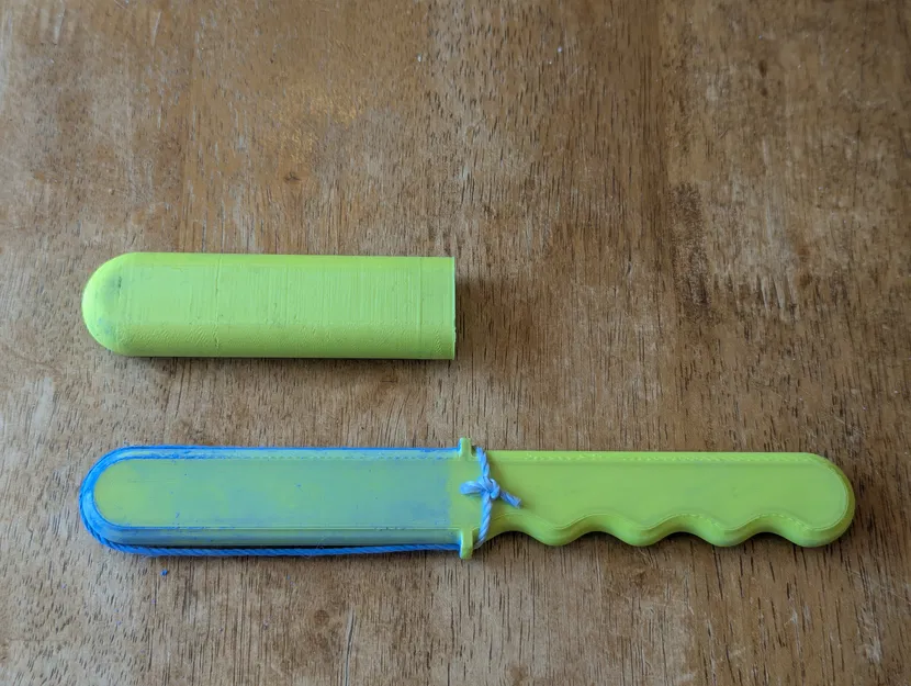 Dao tập võ dùng dây phấn (chalk line) để đánh dấu đòn - Image 1