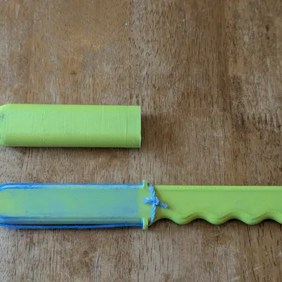 Dao tập võ dùng dây phấn (chalk line) để đánh dấu đòn