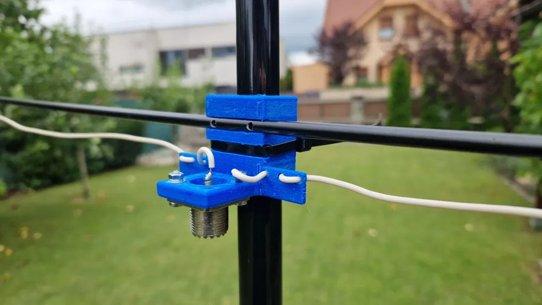 Anten loop 50 MHz “Door Frame” – bộ chi tiết in 3D - Image 2