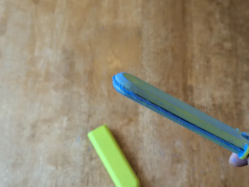 Dao tập võ dùng dây phấn (chalk line) để đánh dấu đòn - Image 3