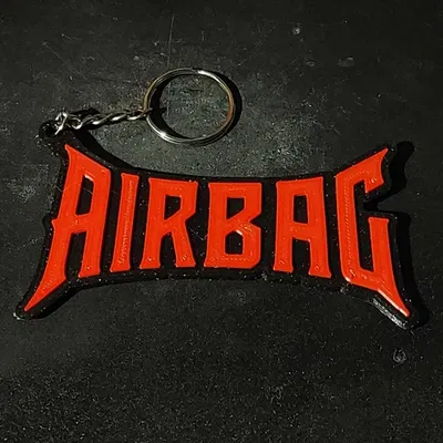 Móc Khóa Airbag - Phụ Kiện Cho Fan Nhạc Rock