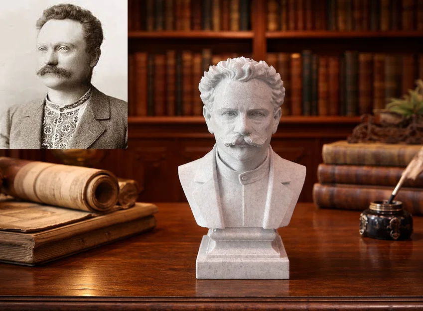 Ivan Iakovytch Franko — Tượng bán thân - Image 1