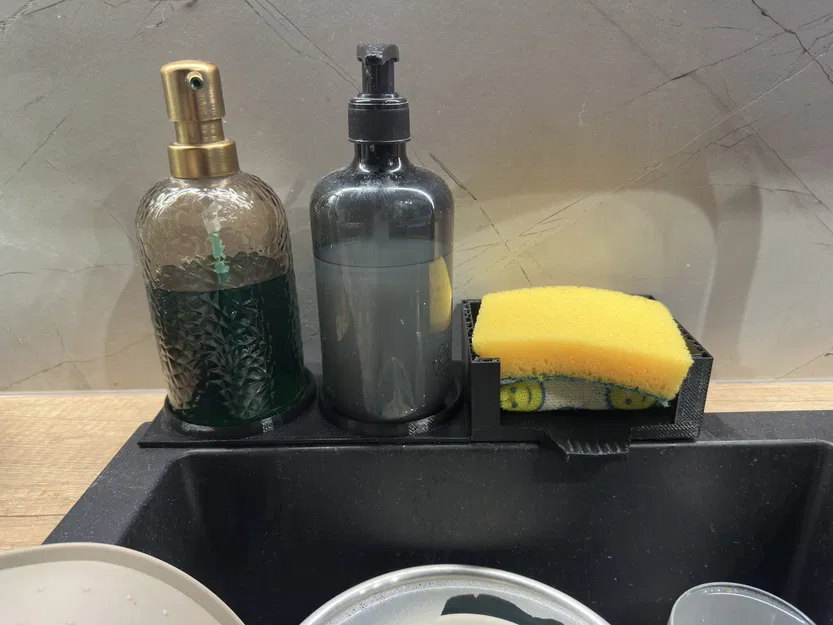 Khay Đựng Xà Bông và Mút Rửa Chén Bát Bằng Nhựa In 3D - Image 3