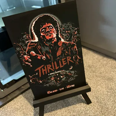 Poster Phim Thriller (Michael Jackson) HueForge