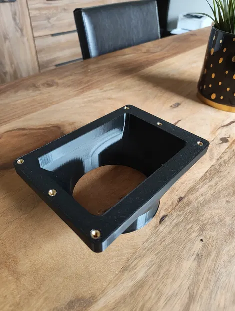 Adapter ống gió 100mm cho P2S (bắt vít) – P2S Exhaust to 100mm air duct - Image 3