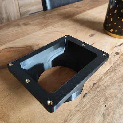 Adapter ống gió 100mm cho P2S (bắt vít) – P2S Exhaust to 100mm air duct