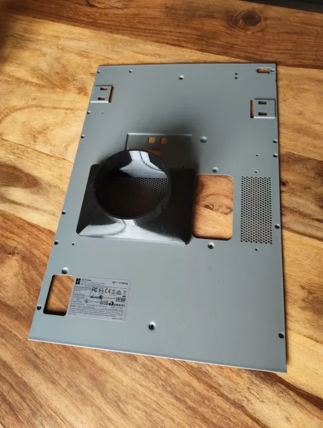 Adapter ống gió 100mm cho P2S (bắt vít) – P2S Exhaust to 100mm air duct - Image 4