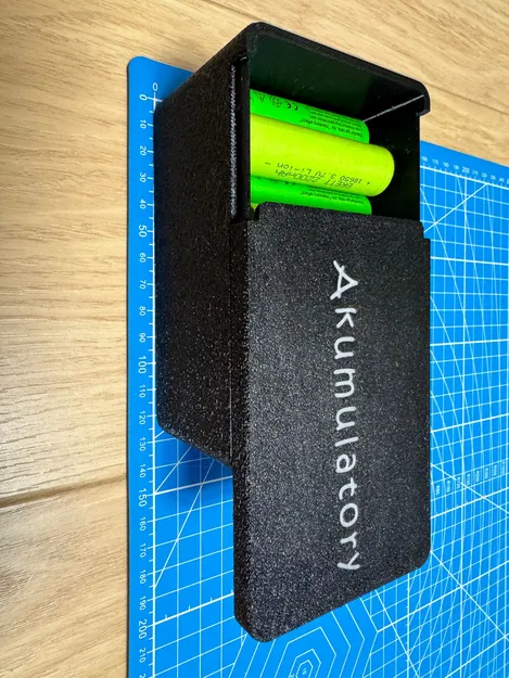 Hộp Đựng Pin Sạc 3D Tiện Lợi - Bảo Quản Pin An Toàn - Image 1