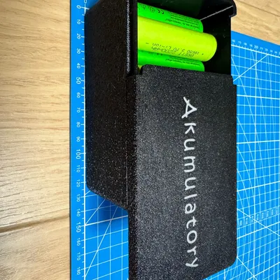 Hộp Đựng Pin Sạc 3D Tiện Lợi - Bảo Quản Pin An Toàn