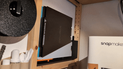 IVAR Plattenhalter für Druckplatten – Giá treo 6 tấm in cho kệ IKEA IVAR - Thumbnail 3