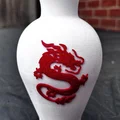Bình Hoa Rồng Trung Hoa (Chinese Dragon Vase) - Thumbnail 1