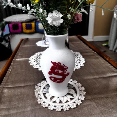 Bình Hoa Rồng Trung Hoa (Chinese Dragon Vase)