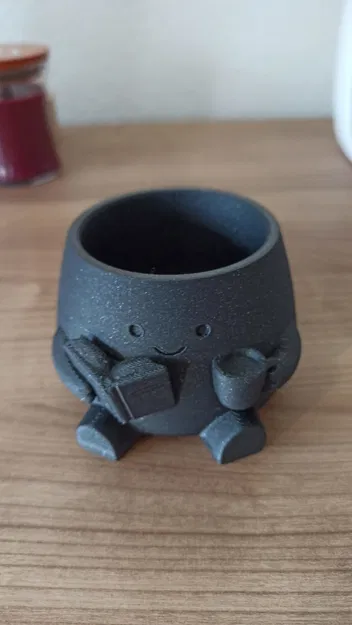 Chậu Trồng Cây Cozy Reader ♡ – Decor Dễ Thương Cho Người Mê Sách - Image 3