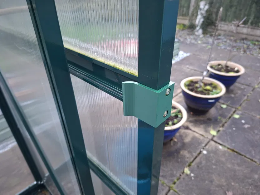 Tay nắm cửa nhà kính tự in 3D - Image 2