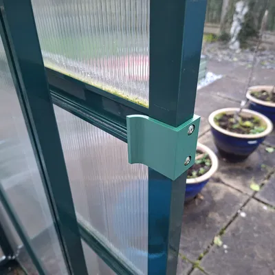 Tay nắm cửa nhà kính tự in 3D