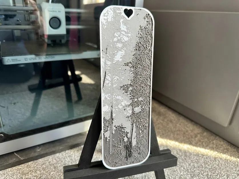 Folklore - Taylor Swift HueForge Art (Bookmark) - Image 2