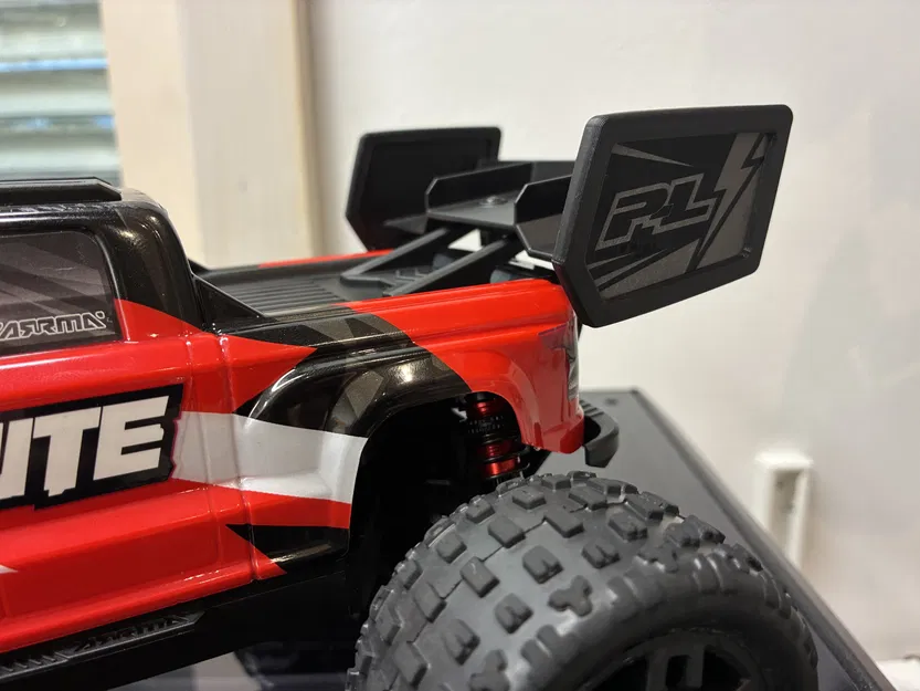 Bảo vệ Rear Wing TPU cho Arrma Granite Grom Proline (Rear Wing Protector) - Image 2