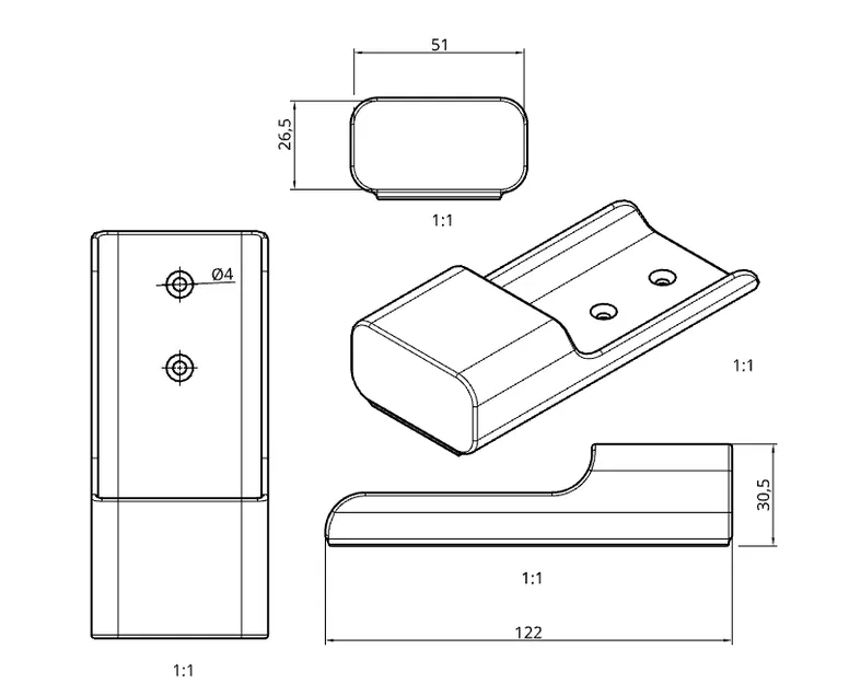 Giá Đỡ Remote Máy Lạnh, Điều Khiển Đa Năng - Image 1