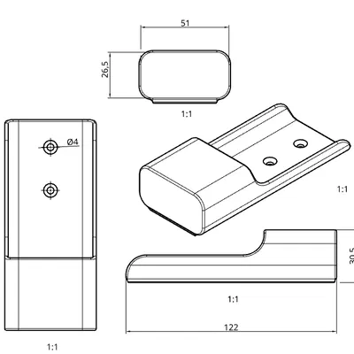 Giá Đỡ Remote Máy Lạnh, Điều Khiển Đa Năng