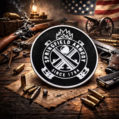 Miếng lót ly kiểu Springfield Armory (Springfield Armory Style Coaster)