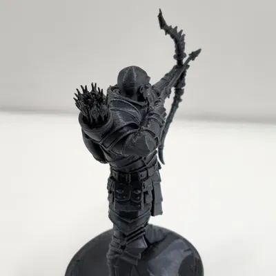 Raven, Skull Archer Figurine – Tượng Cung Thủ Đầu Lâu
