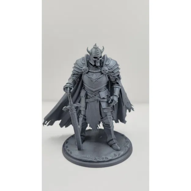 Malrik, Skull Cursed Warrior Figurine – Tượng Chiến Binh Bị Nguyền Rủa Đầu Lâu - Image 1