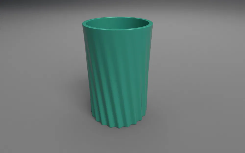 Bình Hoa Xoắn Hiện Đại "Twisted Vase" – Trang Trí Độc Đáo - Image 2