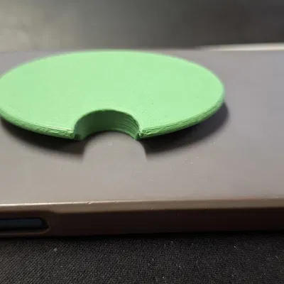 Giá giữ thun buộc tóc gắn sau điện thoại (Hair tie holder for phone)