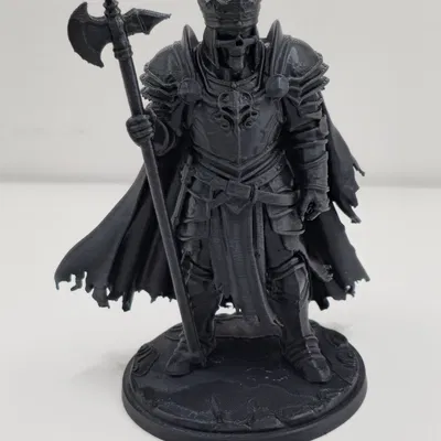 Tượng Kragor – Skull Death Warrior King (figurine)