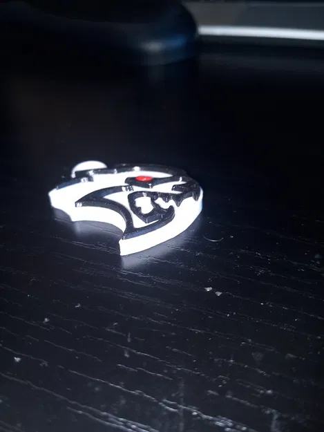 Móc Khóa Logo Dodge SRT - In 3D Nhanh, Tiết Kiệm Vật Liệu - Image 3