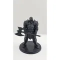 Kael, Skull Axe Warrior Figurine - Thumbnail 1
