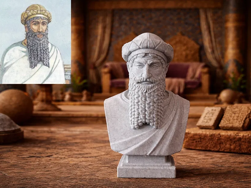 Tượng bán thân Hammurabi (Hammurabi Bust) - Image 1