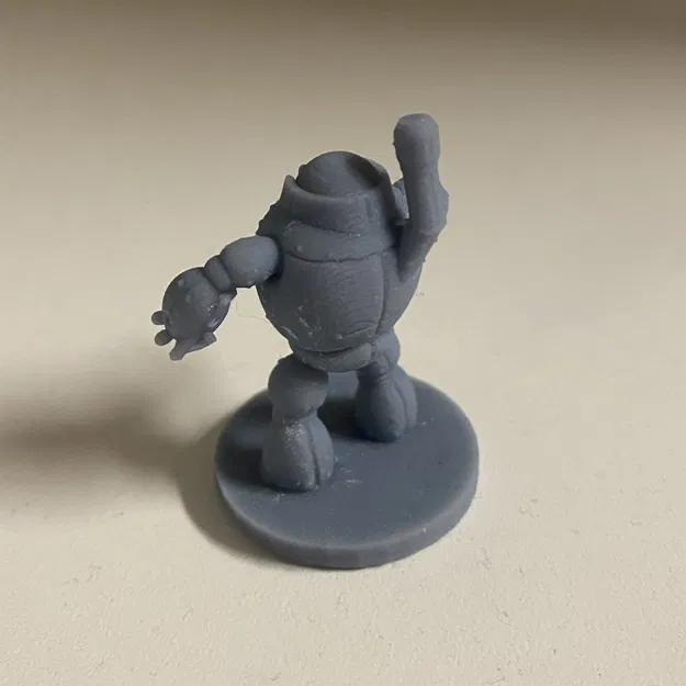 Steel Defender của Artificer / Minifig Warforged D&D - Image 2